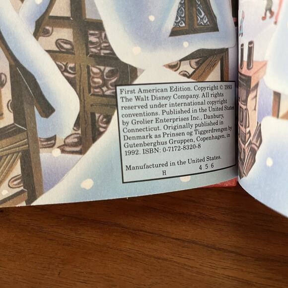 Disney’s The Prince And The Pauper 1993 Hardcover Grolier Books - Picture 4 of 8